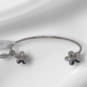 Vera Bradley Floral Silver Cuff Bracelet~NWT